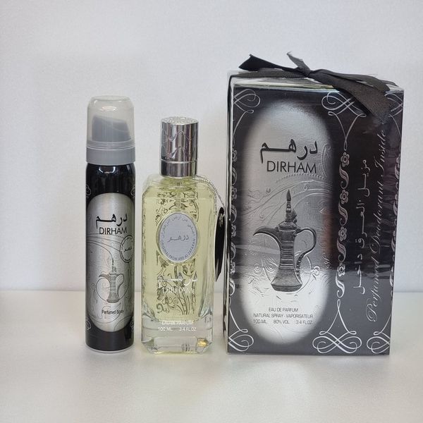ادکلن درهم ارض الزعفران اصل با اسپری رایگان