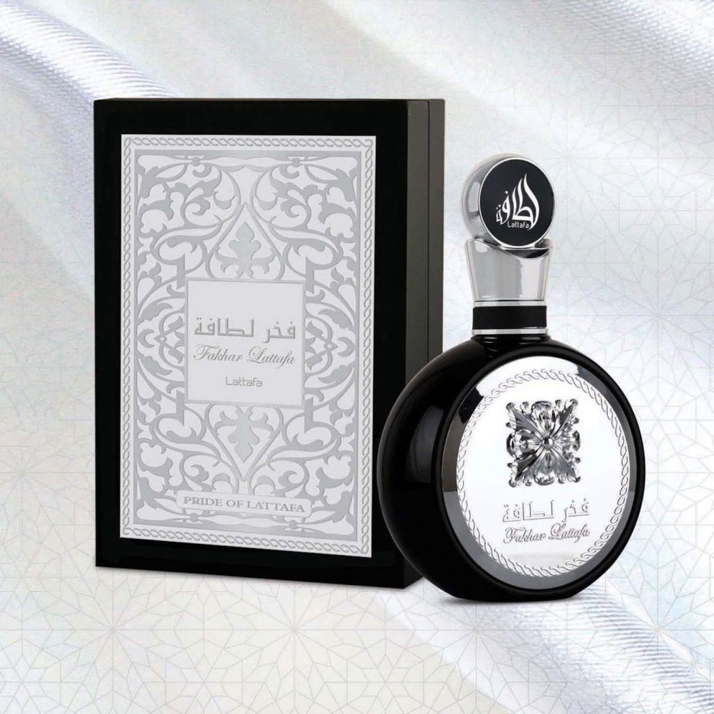 فروش اینترنتی عطر ادکلن مردانه فخر لطافه مشکی Lattafa Fakhar Black - رایحه بی نظیر ایو سن لوران وای - عطر خنک - کیفیت بسیار عالی