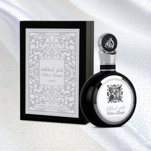 عطر ادکلن مردانه فخر لطافه مشکی Lattafa Fakhar Black - رایحه بی نظیر ایو سن لوران وای - عطر خنک - کیفیت بسیار عالی