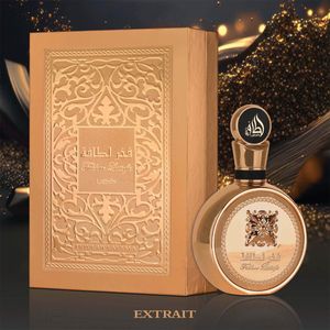 عطر ادکلن زنانه لطافه فخر طلایی اکستریت (Lattafa Fakhar Gold Extrait) - رایحه پاکو رابان وان میلیون - کیفیت بسیار عالی