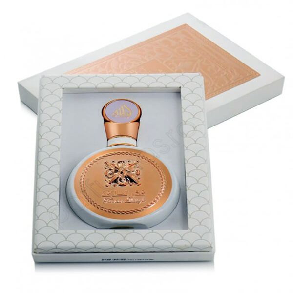 عطر ادکلن زنانه لطافه پراید فخر رز گلد (Lattafa Pride Fakhar Rose Gold) - بوی خاص و گلی و میوه ای - کیفیت بسیار بالا
