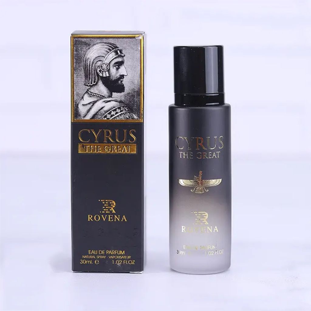 خرید اینترنتی عطر ادکلن مردانه کوروش کبیر روونا فرانسه - پخش بو و ماندگاری عالی - اورجینال