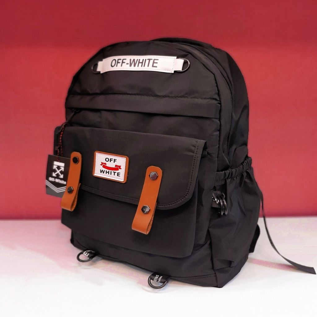خرید آنلاین کوله پشتی مارک off white مشکی