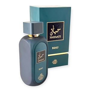 خرید آنلاین عطر ادکلن بسیار جدید مردانه فراگرنس ورد حیاتی بایو (Fragrance World Hayaati Beau) - عطر خنک - کیفیت بالا - تولید 2024