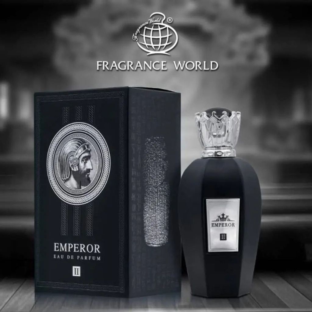 فروش اینترنتی عطر ادکلن بسیار جدید مردانه امپراطور امپرور 2 فراگرنس ورد - رایحه خنک - ماندگاری و پخش بو عالی - تعداد محدود