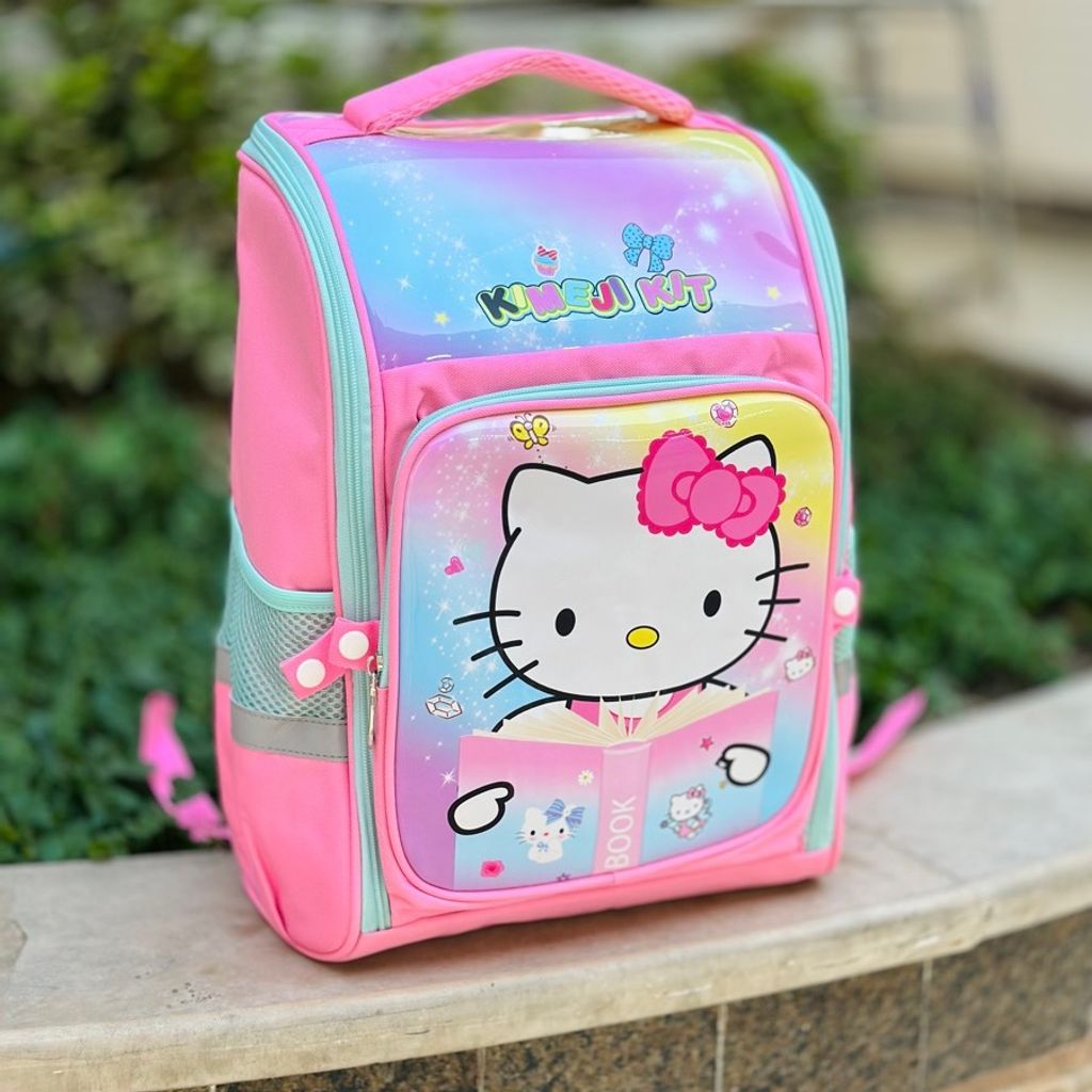 خرید اینترنتی قیمت کوله پشتی بچگانه صندوقی طرح ورنی کد 070201