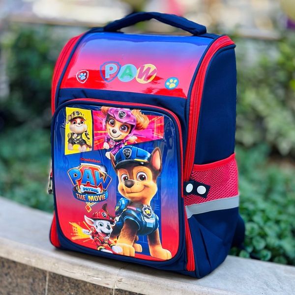 کوله پشتی بچگانه صندوقی طرح ورنی کد 070201