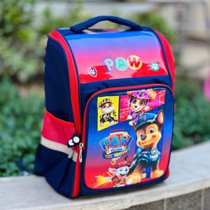 خرید اینترنتی قیمت کوله پشتی بچگانه صندوقی طرح ورنی کد 070201