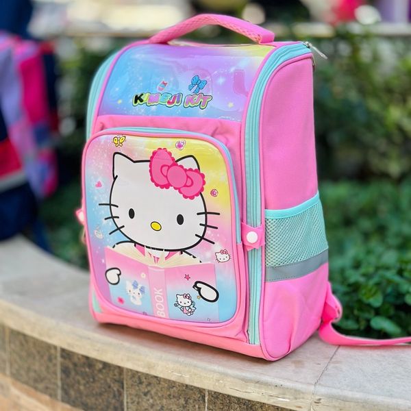 کوله پشتی بچگانه صندوقی طرح ورنی کد 070201