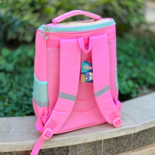 کوله پشتی بچگانه صندوقی طرح ورنی کد 070201