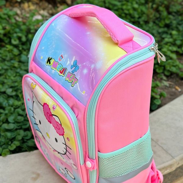 کوله پشتی بچگانه صندوقی طرح ورنی کد 070201