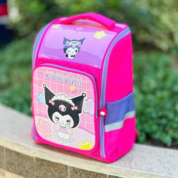 کوله پشتی بچگانه صندوقی طرح ورنی کد 070201