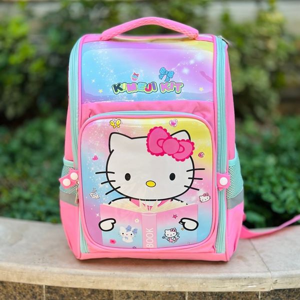 کوله پشتی بچگانه صندوقی طرح ورنی کد 070201