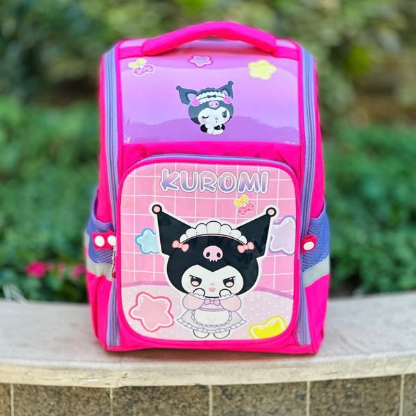 کوله پشتی بچگانه صندوقی طرح ورنی کد 070201