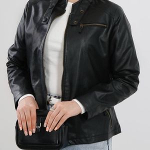 خرید انلاین کت چرم چکامه