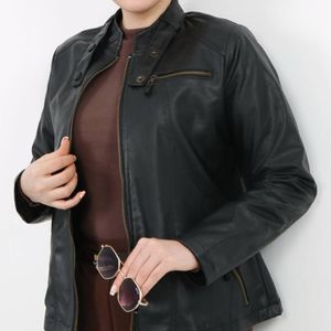 خرید آنلاین کت چرم چکامه