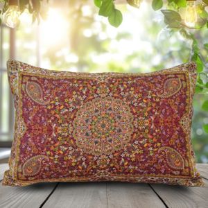 قیمت ارزان بالش کتابی خاتون زرشکی