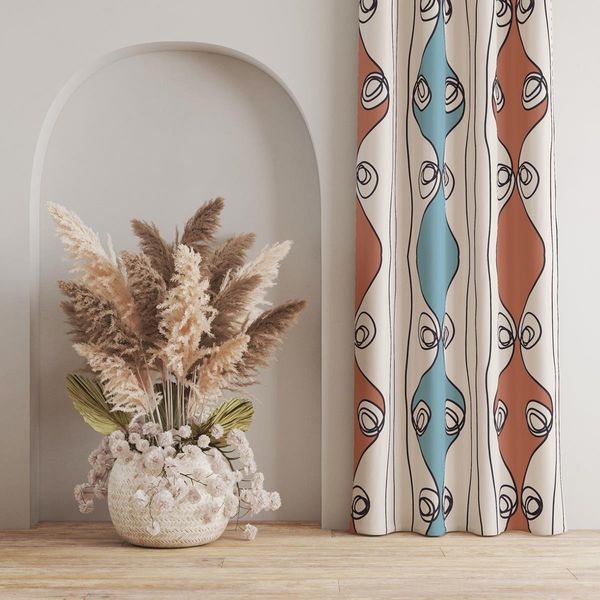 پارچه ملحفه مدل مخمل طرح ایرانی سنتی الیکا کد 5012762