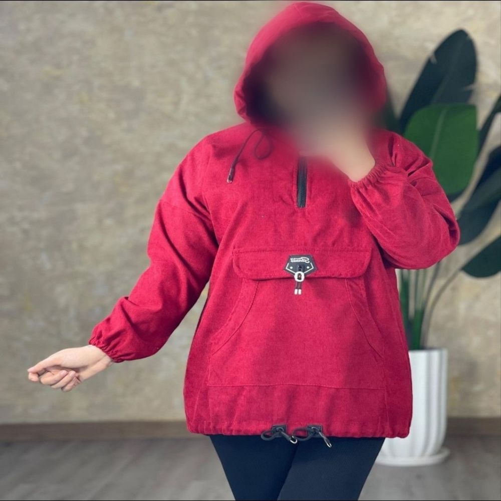 خرید آنلاین هودی کلاهدار کبریتی