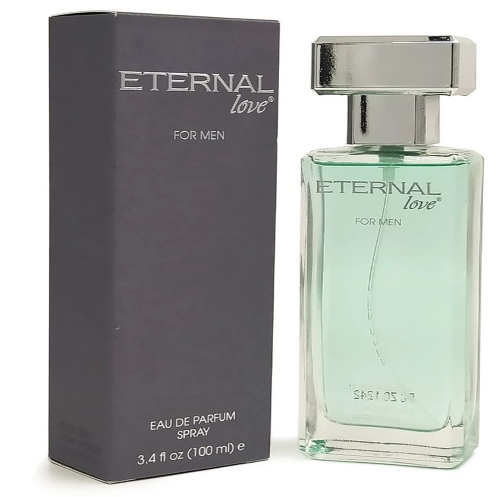 خرید اینترنتی ادکلن ETERNAL LOVE ادکلن اترنال خاکستری اصل ارسال رایگان