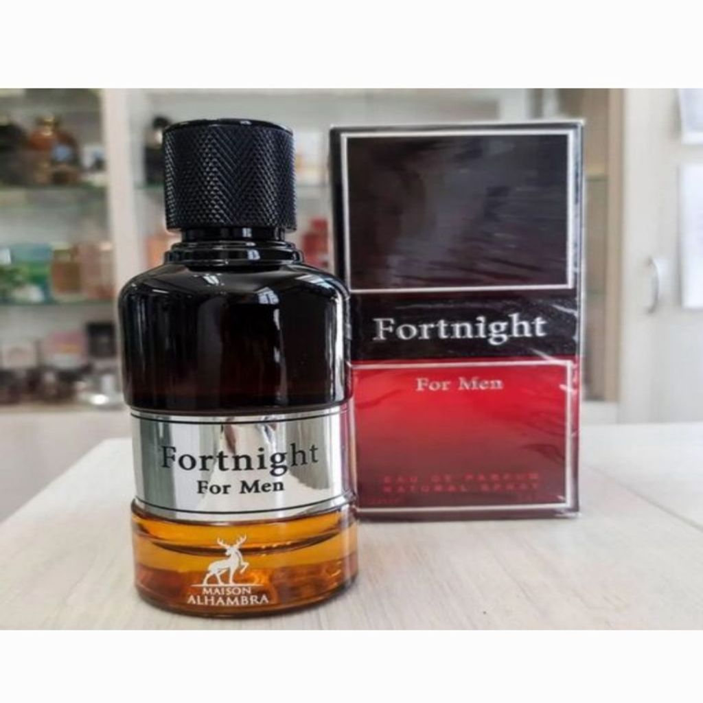فروش اینترنتی ادکلن FORTNIGHT الحمبرا مشابه دیور فارنهایت  مردانه تلخ