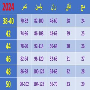 خرید آنلاین شلوارطرح جین زنانه 2024