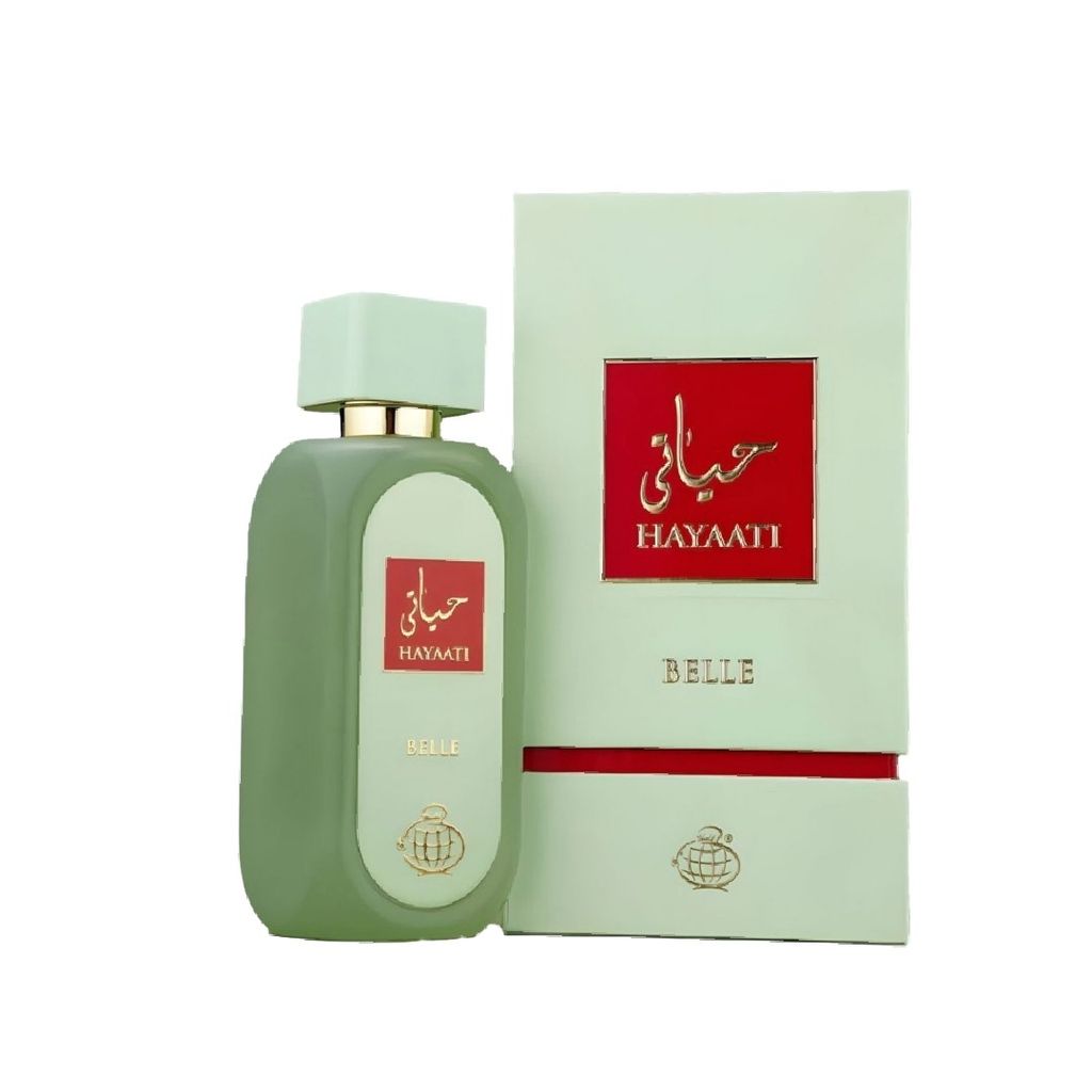 خرید اینترنتی ادو پرفیوم زنانه مردانه فراگرنس ورد مدل حیاتی سبز belle حجم 100 میل