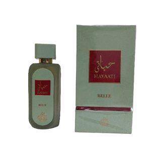 فروش اینترنتی ادو پرفیوم زنانه مردانه فراگرنس ورد مدل حیاتی سبز belle حجم 100 میل