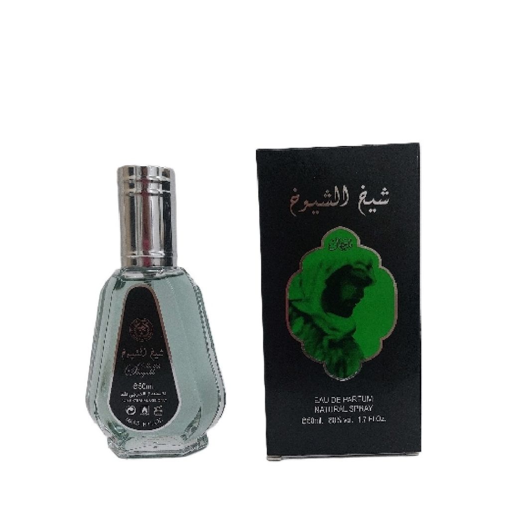 فروش اینترنتی ادو پرفیوم مردانه ارض الزعفران مدل شیخ حجم 50 میل
