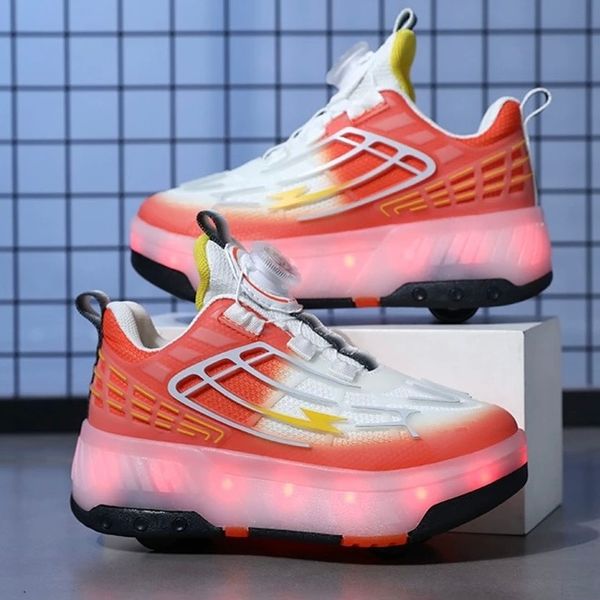 کتونی اسکیتی چراغدار برند BKG کد 072103