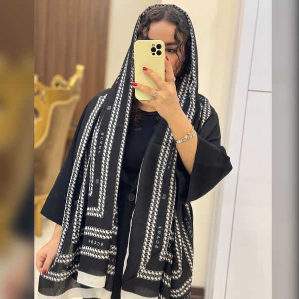شال پاییزه تمام نخ پارچه وارداتی