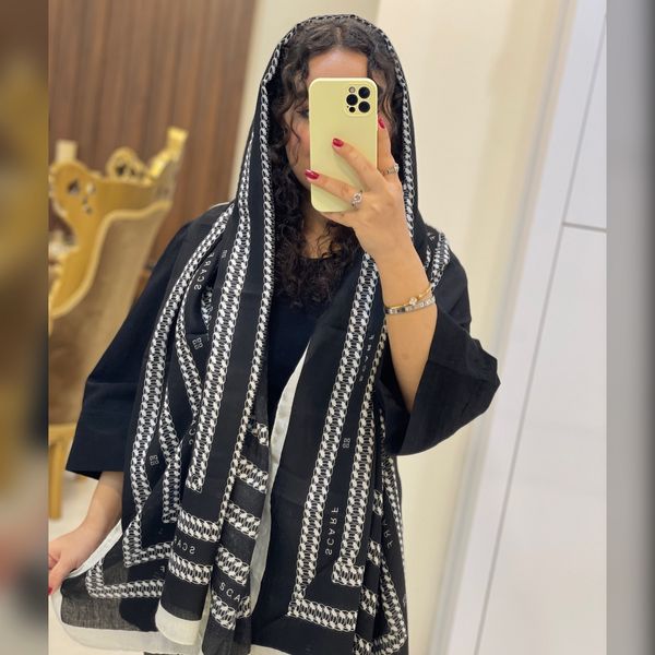 شال پاییزه تمام نخ پارچه وارداتی