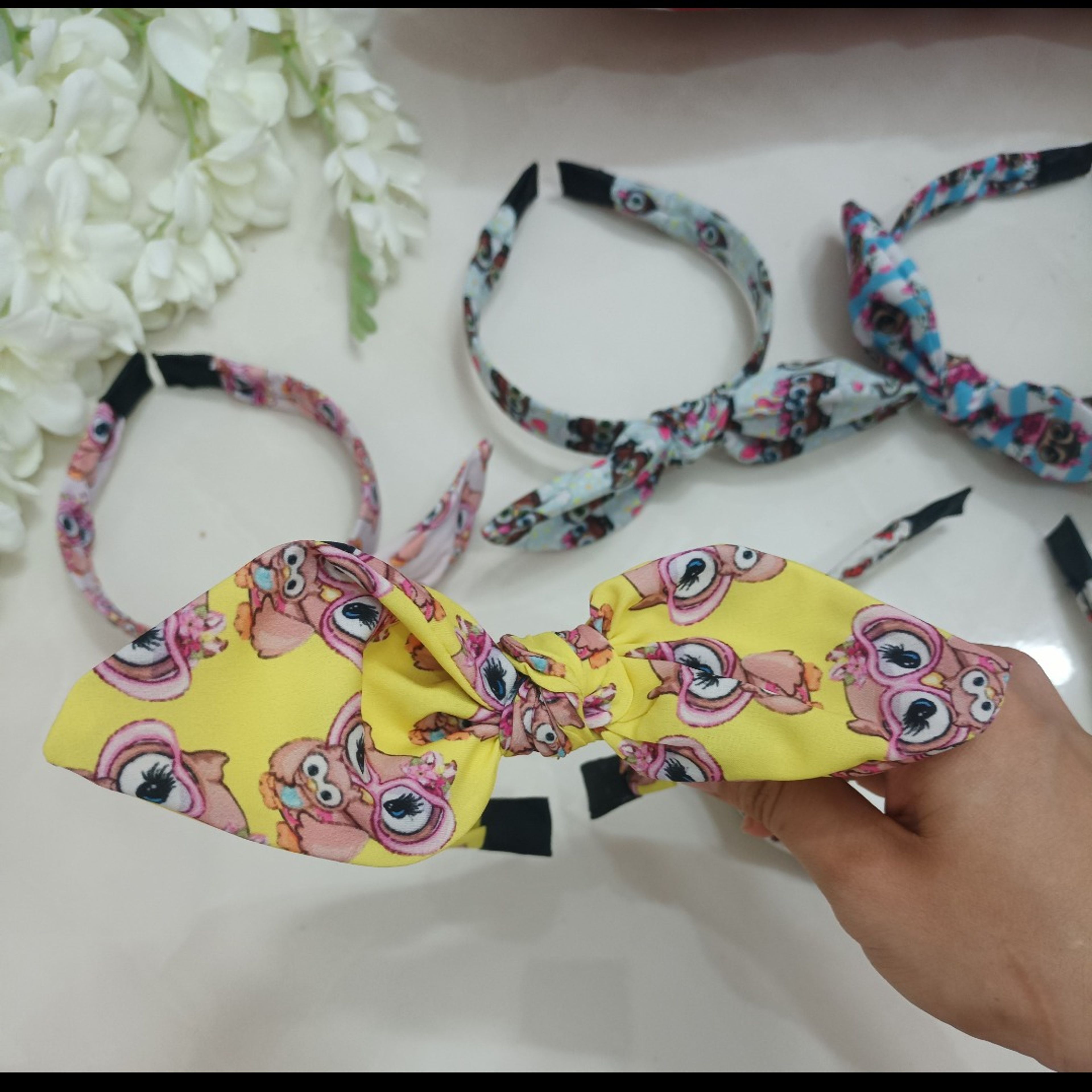فروش اینترنتی تل پاپیونی طرح جغد