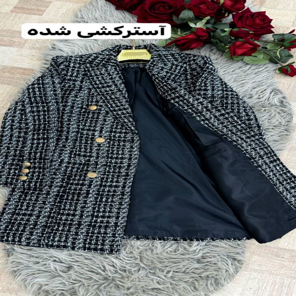 خرید اینترنتی کت مزونی پاییزه شنل