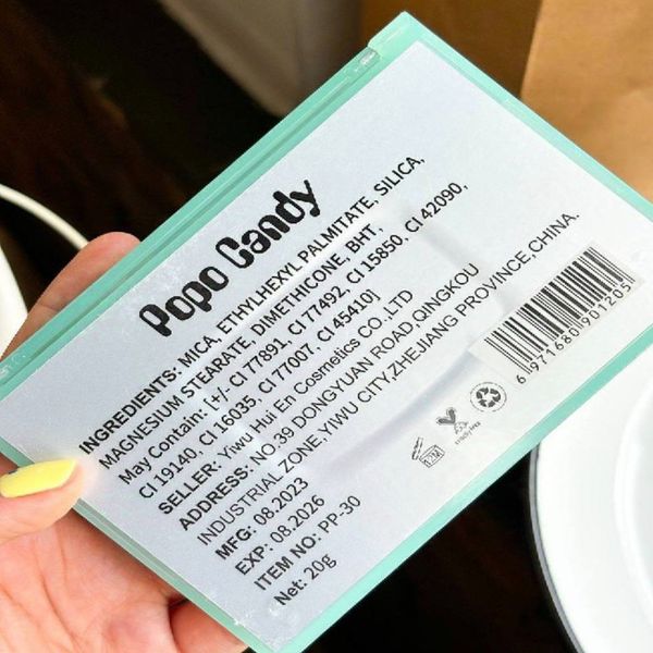 پالت سایه نیونی popo candy