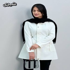 خرید آنلاین مانتو زنانه چرم طرح کارول