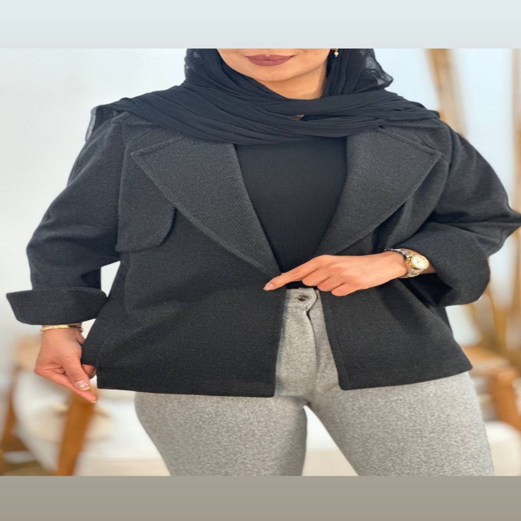 فروش اینترنتی پلتو زنانه طرح ژیله دار