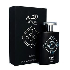 خرید اینترنتی عطر ادکلن زنانه لطافه پراید القیم نقره ایی - ماندگاری و پخش بو عالی - رایحه گرم و تند و خنک - شیشه بسیار شیک - 100 میل - هولوگرام اورجینال