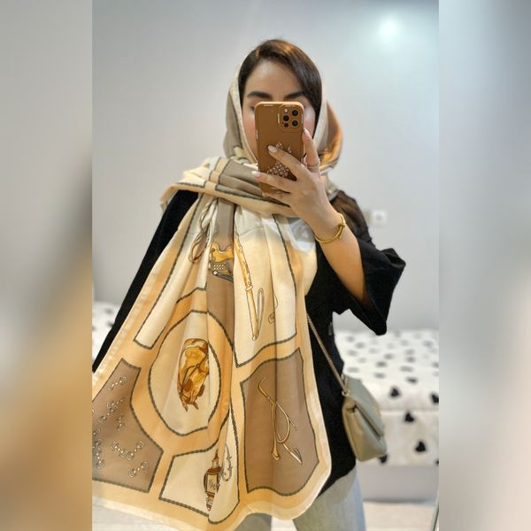 شال موهر پاییزه زمستانه در طرح بندی