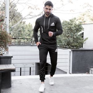 خرید اینترنتی ست هودی شلوار Adidas مردانه مدل Viton