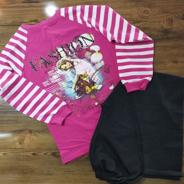 ست بلوز شلوار دخترانه طرح. Fashion mo
