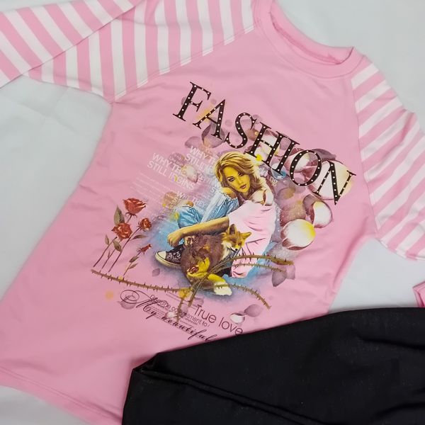 ست بلوز شلوار دخترانه طرح. Fashion mo