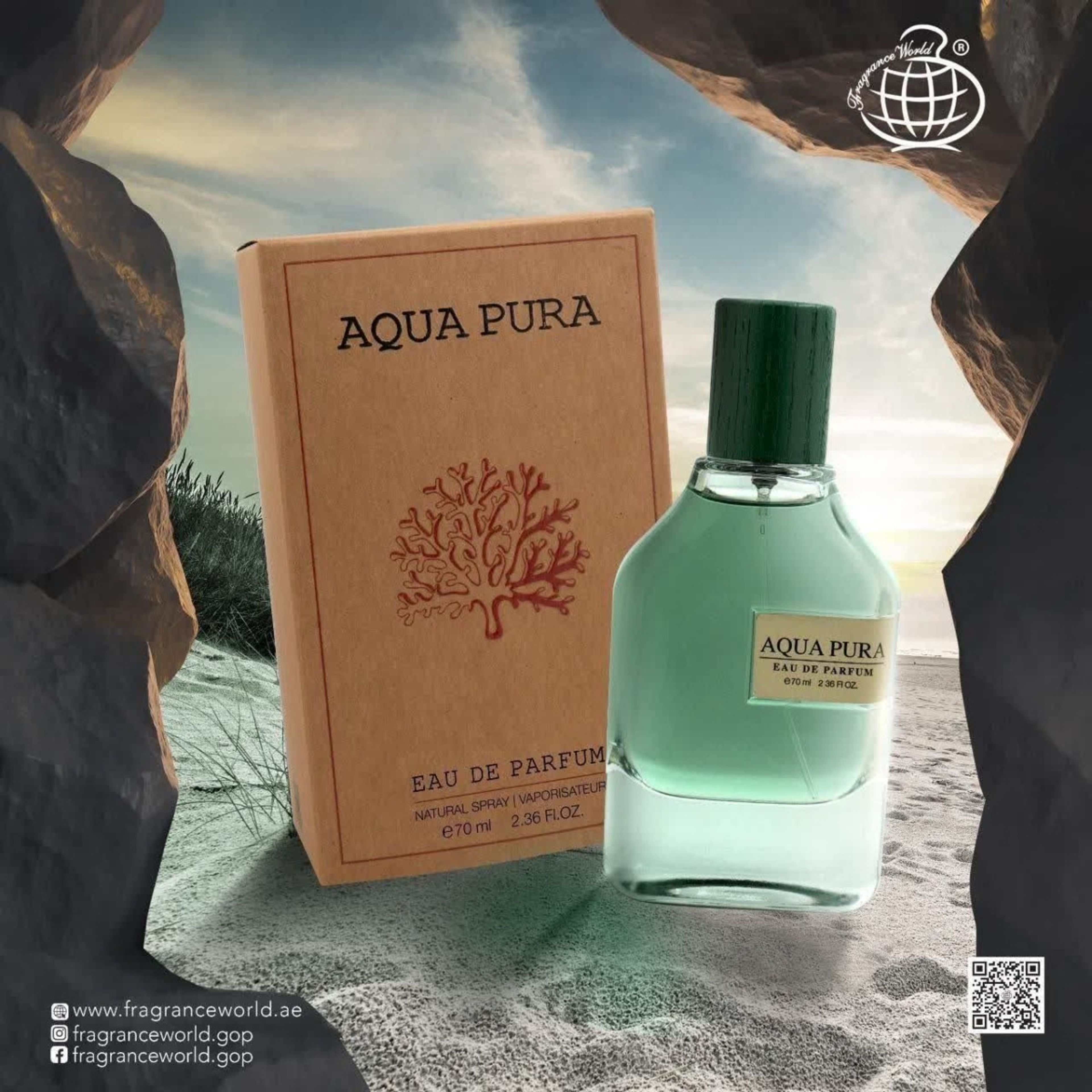 مشخصات ادکلن مگامار آکوا پورا فرگرانس (AQUA PURA FRAGRANCE WORLD)