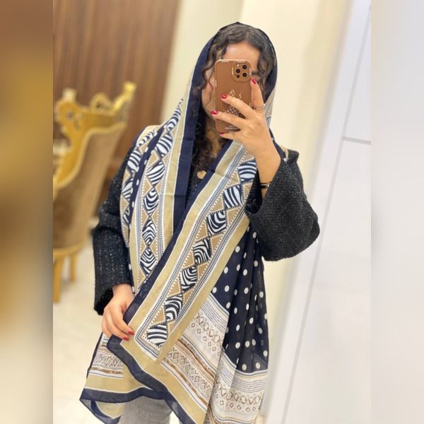 شال نخ وارداتی و مناسب چهارفصل