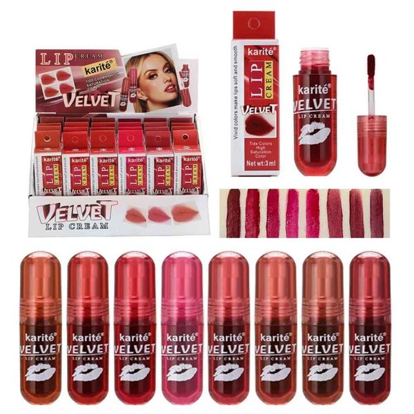 رژلب مایع کاریته مدل ولوت حجم 3 میل karite