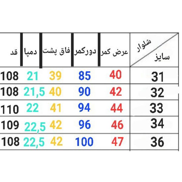 شلوار جین بگ کد 4494