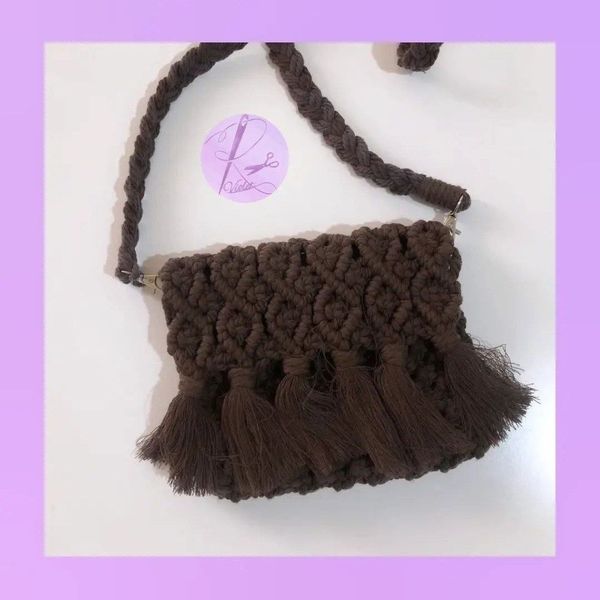 کیف مکرومه کد 4600