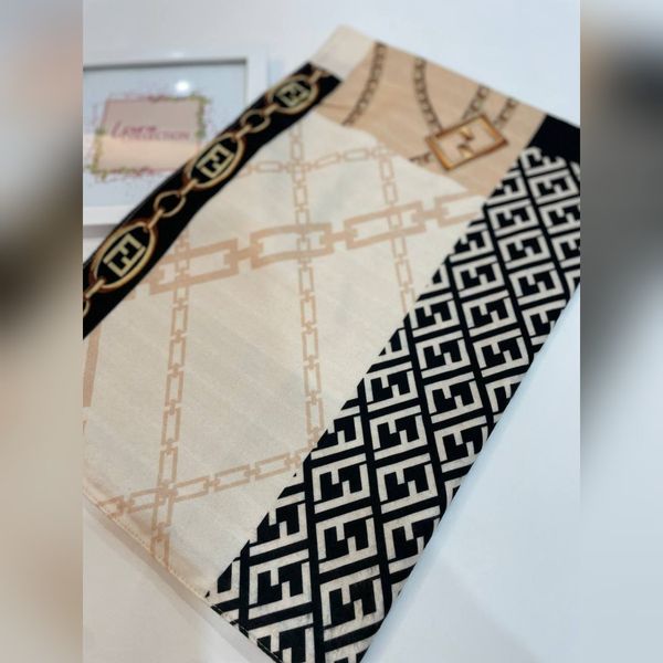 شال موهر طرح فندی