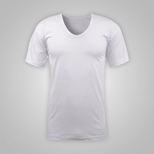 زیرپوش مردانه نیم آستین LORD رنگ سفید نخ 100% کد 8109