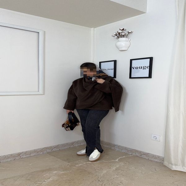 پانچو شال دار زنانه کد 5043